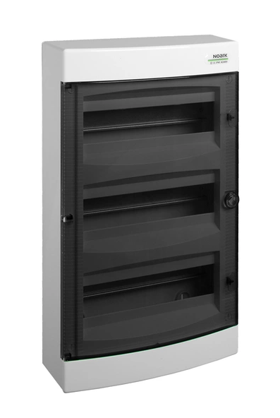 Rozvodnice nástěnná NOARK 101502 PNS 36T, průhledné dveře, IP40 1