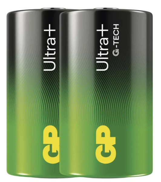 Alkalická baterie GP Ultra Plus D (LR20) B03412 1
