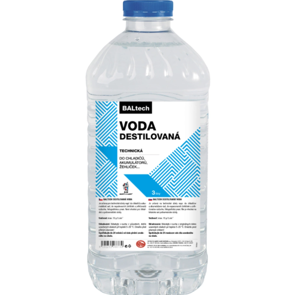 Destilovaná voda Baltech 3L 1