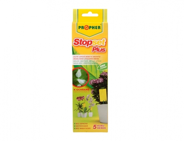 Desky Stopset Plus žluté 5ks/molice, mšice 1