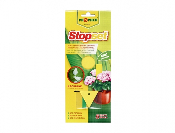 Šipky Stopset žluté 5ks/molice, mšice Šipky Stopset žluté 5ks/molice, mšice 1