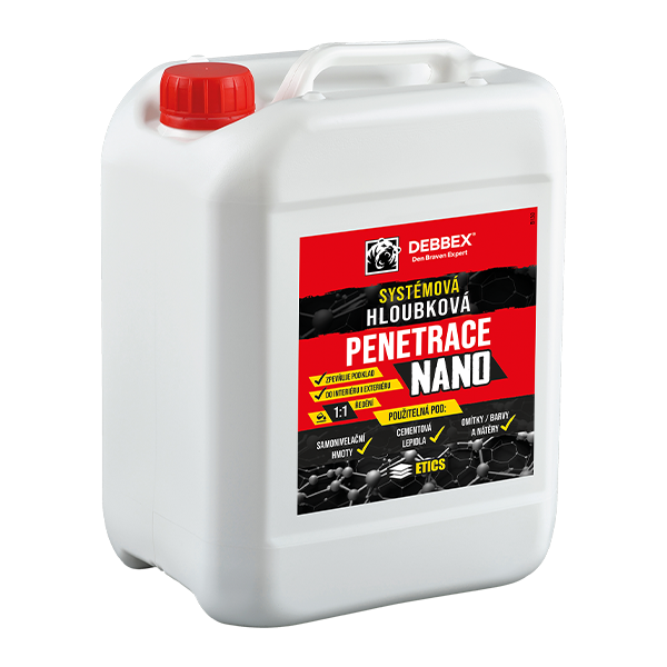 Penetrace hloubková systémová 5 L NANO DEBBEX 57451Q 1