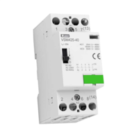 VSM425-04 230V AC Instalační stykač s manuálním ovládáním 4x25A 2