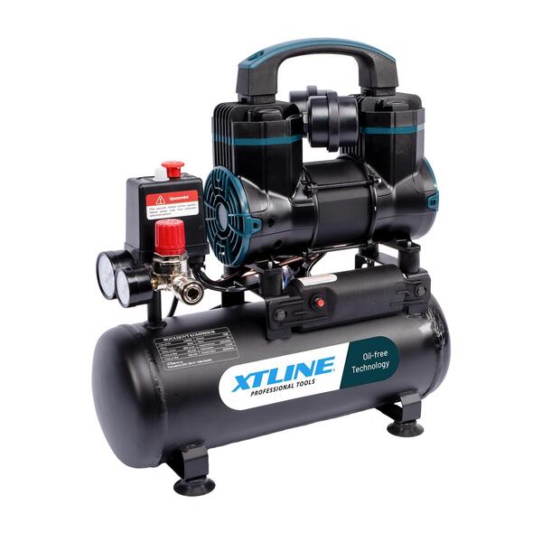 Kompresor bezolejový 900W, 6L, XTLine XT2008 Kompresor bezolejový 900W, 6L, XTLine XT2008 1