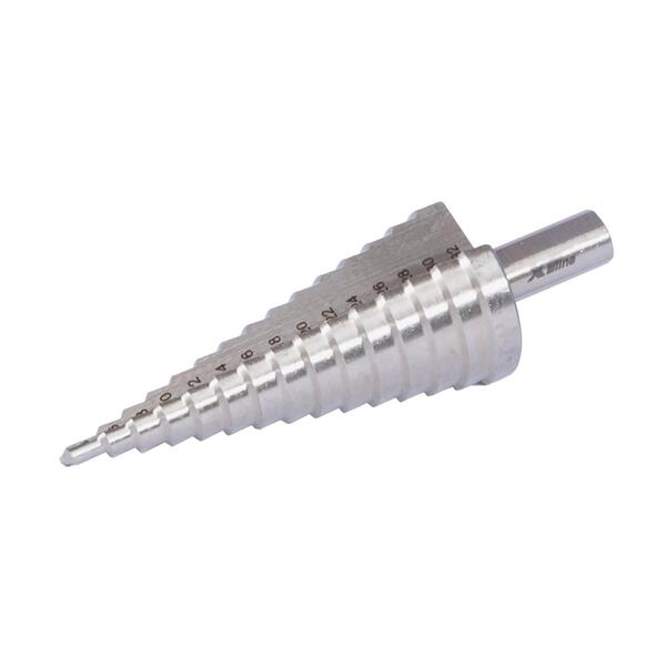 Vrták stupňovitý 4-32mm HSS, krok 2mm, TRI 1