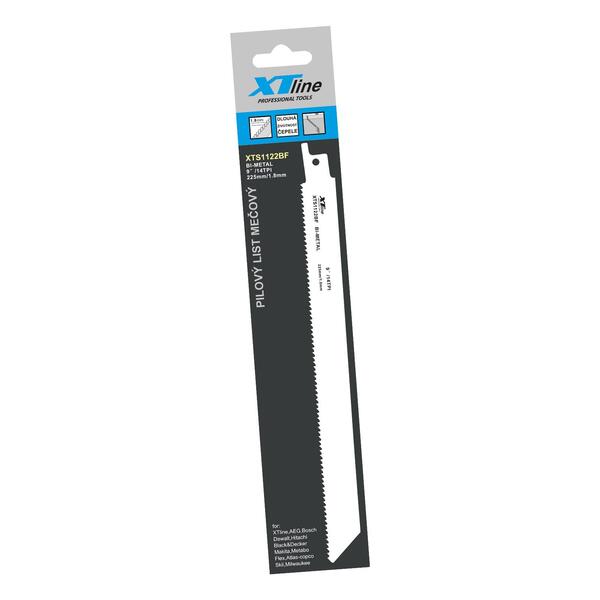 Plátky pilové mečové Bimetal 228x19x0,9mm, 10Tpi /1bal/5ks XTLINE XTS1122HF 1