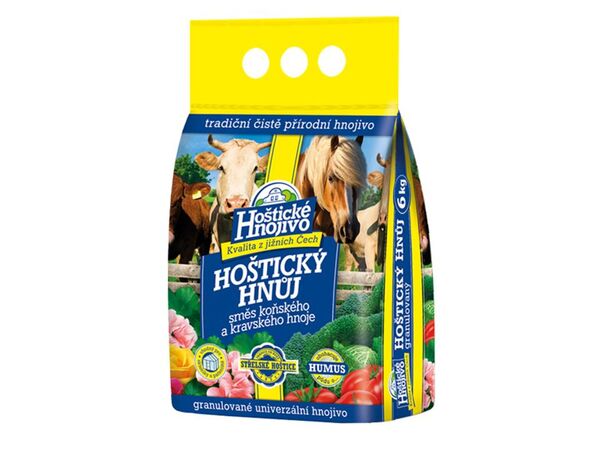 Hnůj Kravský+Koňský 10kg Hoštický 1