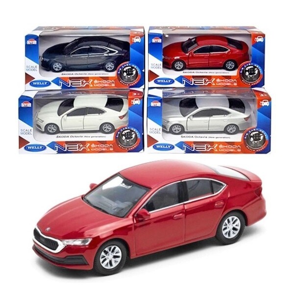 Auto Škoda Octavia NEW 1:34 kov 11,5cm 1
