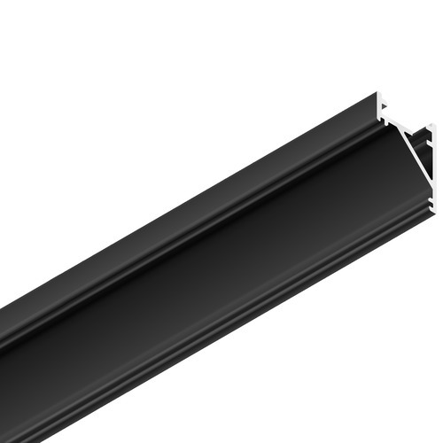 Rohový LED profil AVA 
MAGLYTE-10 ANGULAR, černý elox - 
2m 1