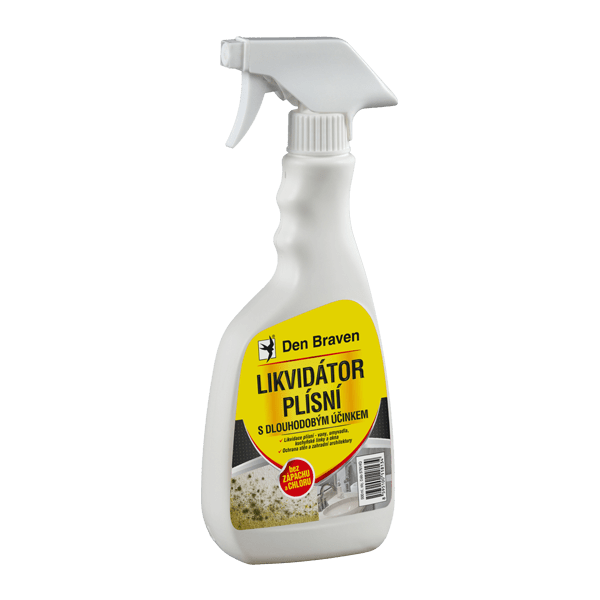 Likvidátor plísní s rozprašovačem 500 ml Den Braven 57614Q 1