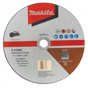 MAKITA E-03006 kotouč řezný nerez 230x2.0x22.23mm 1