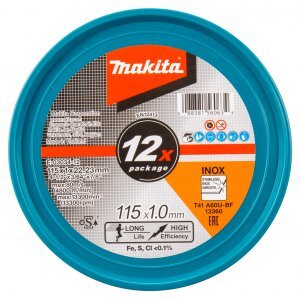 MAKITA E-03034 kotouč řezný nerez 115x1.0x22.23mm A60U 1