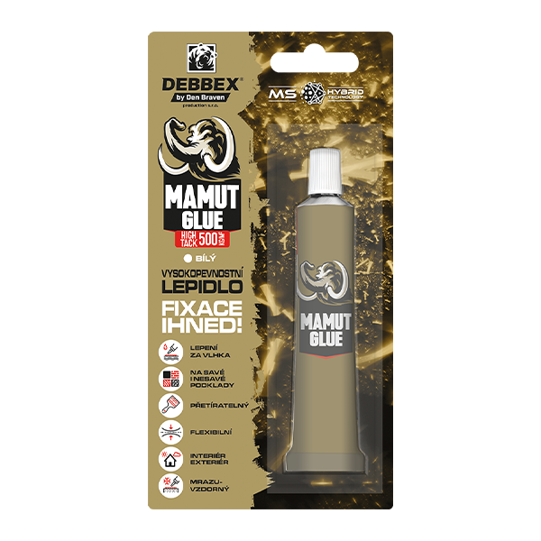 Mamut glue HIGH TACK 25ml bílá DEBBEX 35003TU 1