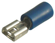 OPP 2,5-48 Objímka plochá poloizolovaná, průřez 1,5-2,5mm2 / 4,8x0,8mm PVC (BF-F408) 1