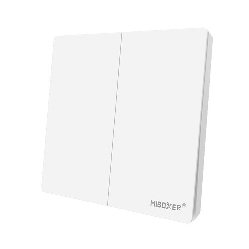 2 GANG PUSH Bezdrátový stmívací nast. spínač (cr2032) 2.4GHz, PUSH3-2, Mi-Light 1
