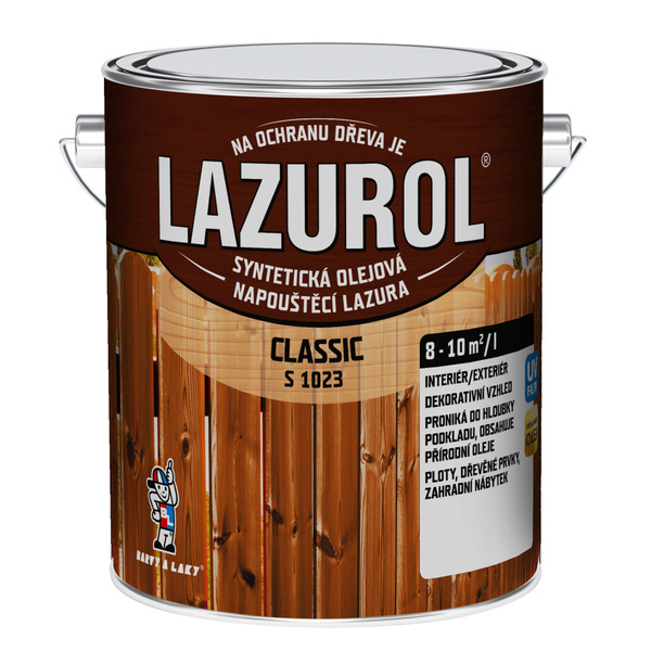 Lazurol Classic Borovice S1023 062/2,5L 1
