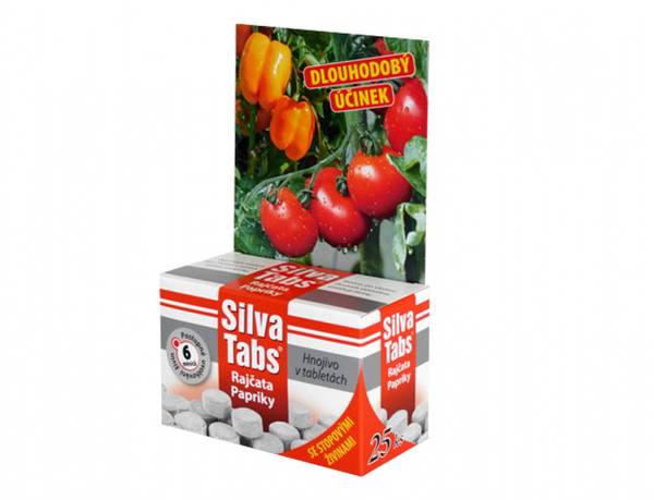 Hnojivo Rajčata/papriky Silva Tabs 250g/25ks Hnojivo Rajčata/papriky Silva Tabs 250g/25ks 1