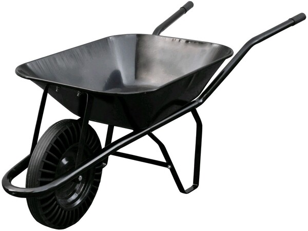 Kolečko stavební 60L, plné, nosnost 100kg 1