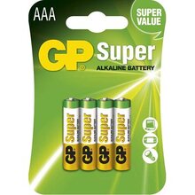 xxxxAlkalická baterie GP Super LR03 (AAA), blistr B1311