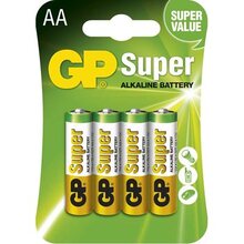 xxxxAlkalická baterie GP Super LR6 (AA), blistr B1321