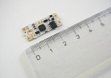 Dotykový mikro stmívač pro LED pásky do profilu  12/24V 7,5A dotyk-kov 06121