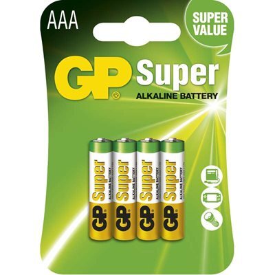 xxxxAlkalická baterie GP Super LR03 (AAA), blistr B1311 1