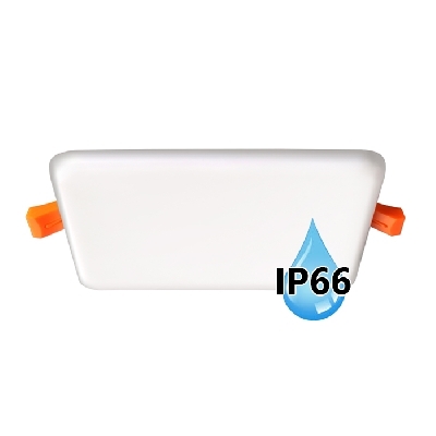 LED-NS-11W/IP66 BRIX vestavné koupelnové  12,5cm, 11W, 4000K, IP66 1
